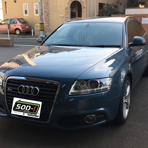 【アウディ A6 AVANT】　エンジンオイルに添加で走りが変化！