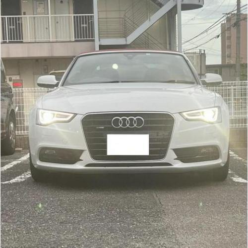 【アウディ A5 GABRIOLET】エンジンオイル交換＋SOD-1Plus添加でレスポンス改善！！_B8　エンジンオイル交換　燃費回復　レスポンス回復　福岡県