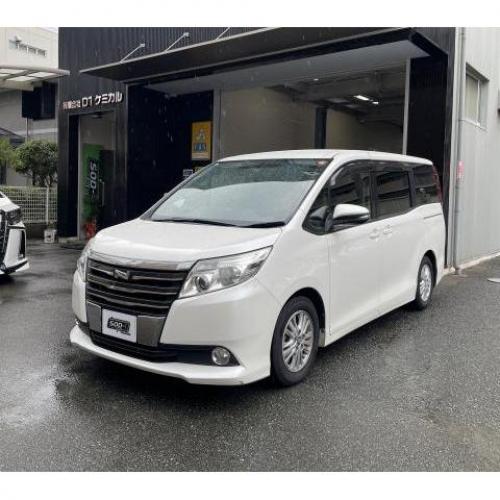 【トヨタ　ヴォクシー】CVTフルード交換＋SOD-1Plus添加で減速時の変速ショック改善！！_ZRR70G　CVTフルード交換　 変速ショック　エアコンガスクリーニング　　福岡県