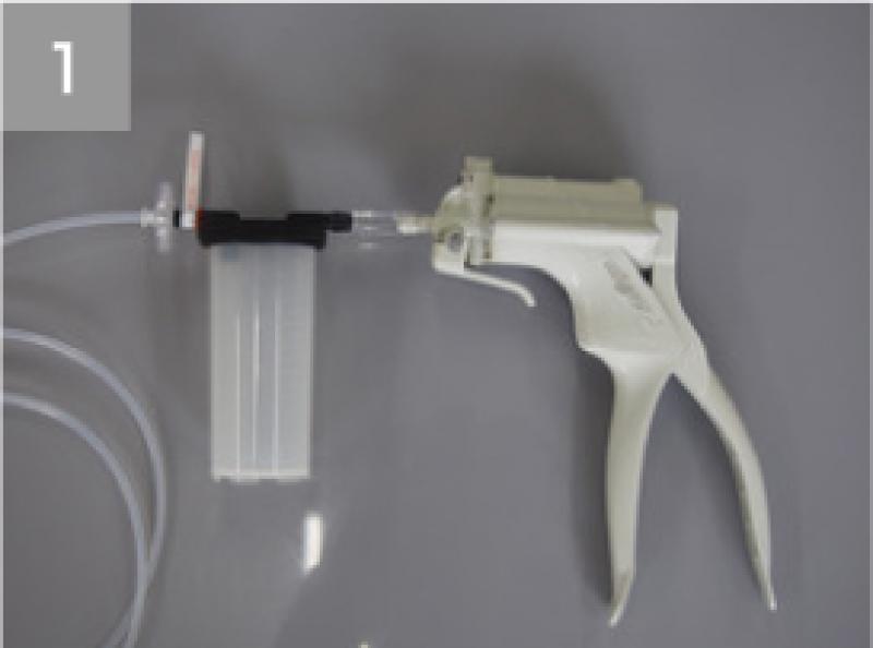 コンタミチェッカーをセット。