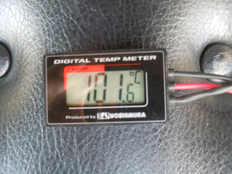 添加前（30分暖気）
油温 　101.6℃