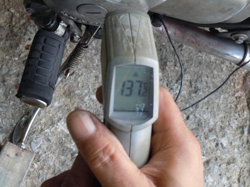 添加前（30分暖気）
シリンダ温度　137.2℃