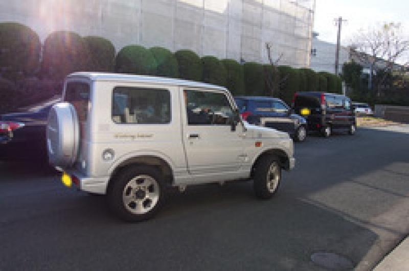 試験車両
平成9年登録車