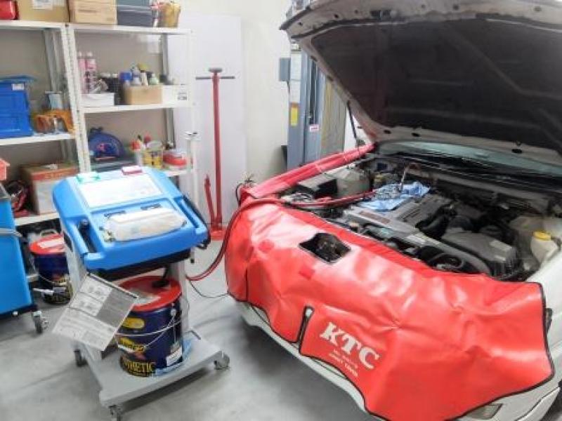 チェンジャーでATF交換