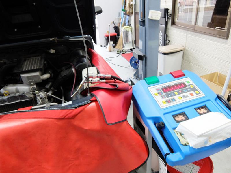 チェンジャーを使用してATF交換