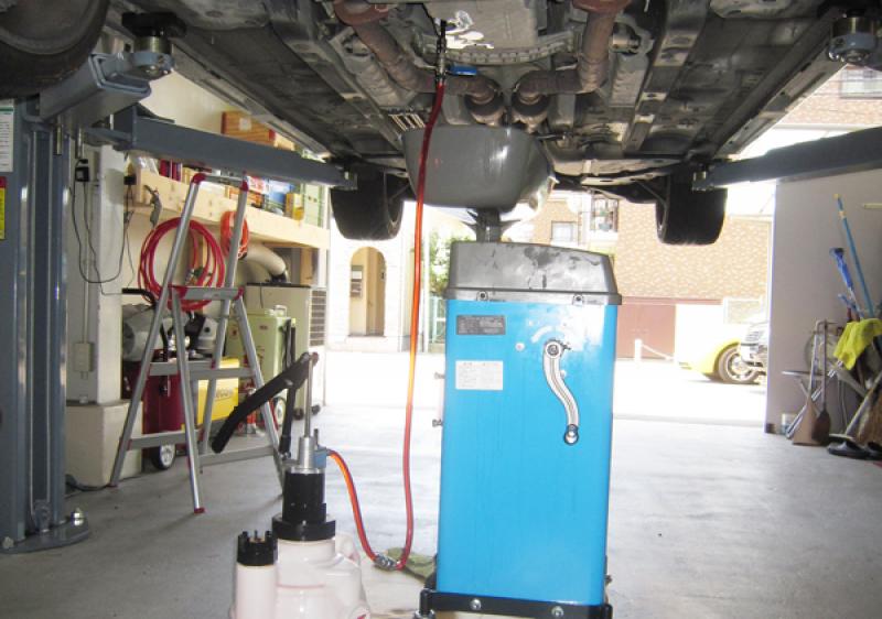 今回のATF交換もハンドポンプを使用しました。
ハンドポンプについてはこちら
handpunp-atfchange