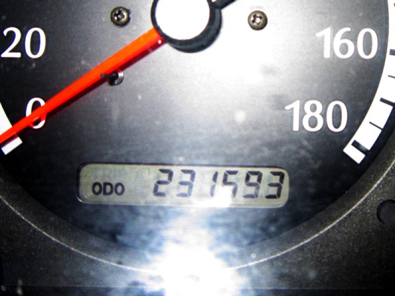 走行距離231,593km