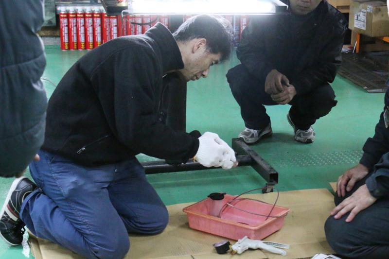 参加者の方にコンタミチェッカーを使って診断をしていただきました。