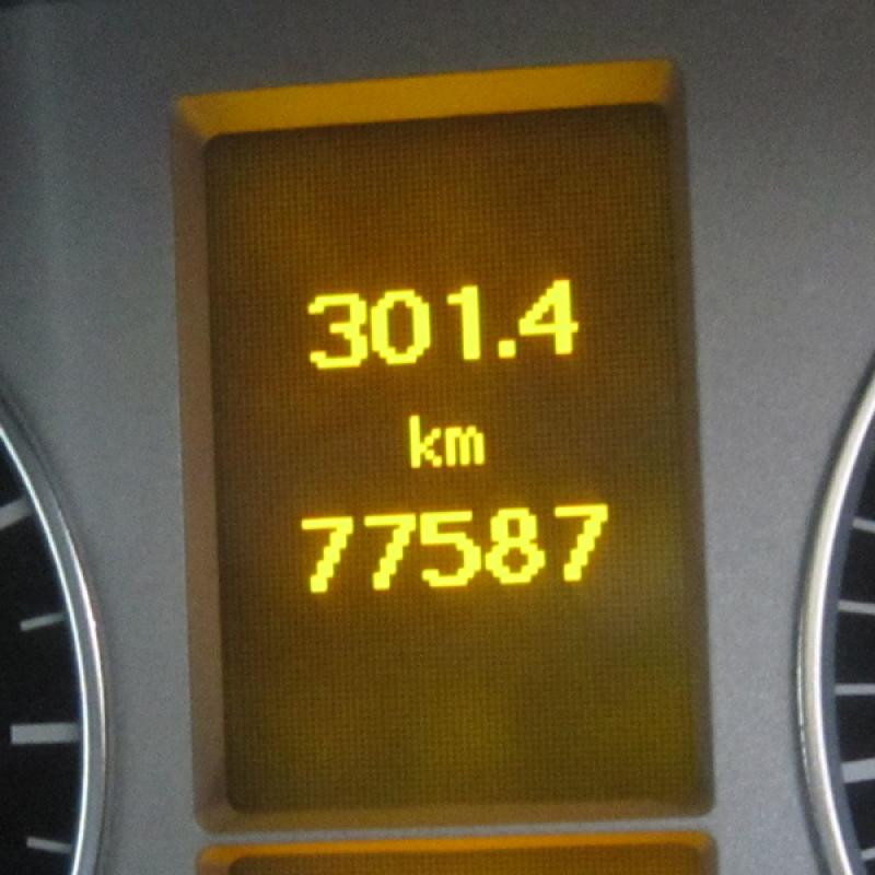 走行距離77,587㎞