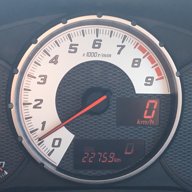 走行距離22,759㎞