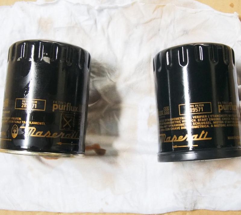 エレメントを交換します。