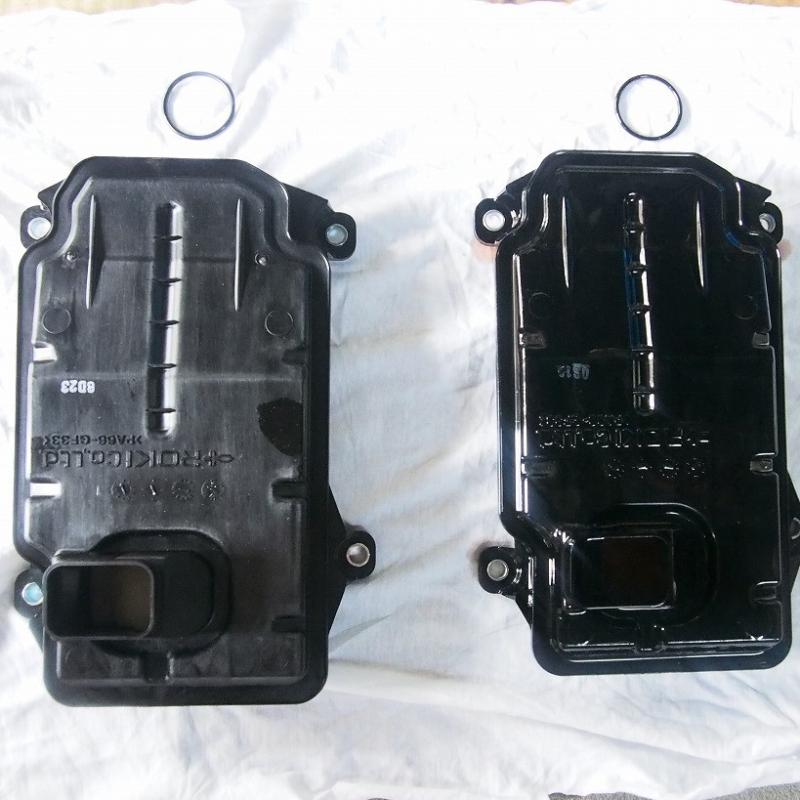 ストレーナーとOリングを交換します。
SOD-1Plusは劣化したゴム・シール等を復元し、オイル漏れ・油圧漏れを抑制します。