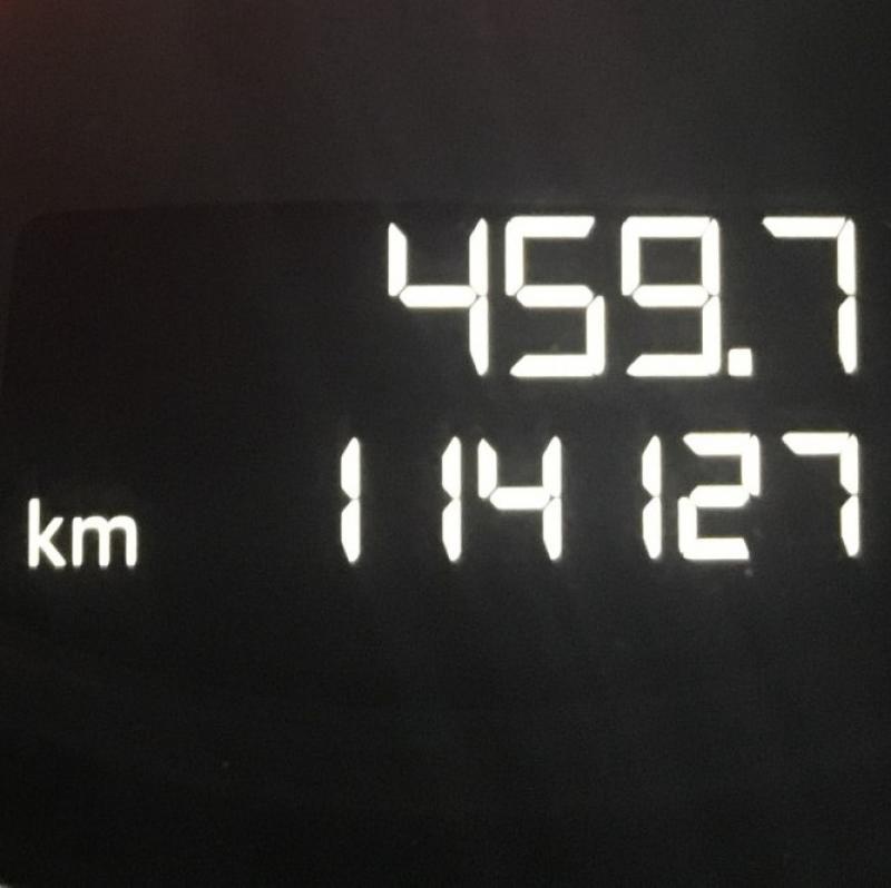 走行距離は114127㎞