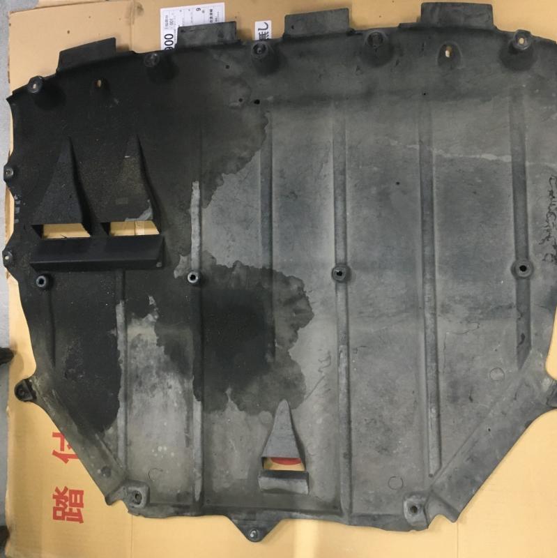 アンダーカバーを外すと内側(ミッション下部)にオイル漏れした痕がありました。