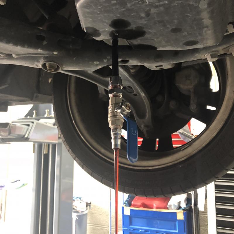 交換が終わったら、SOD-1Plus添加分を抜きます。