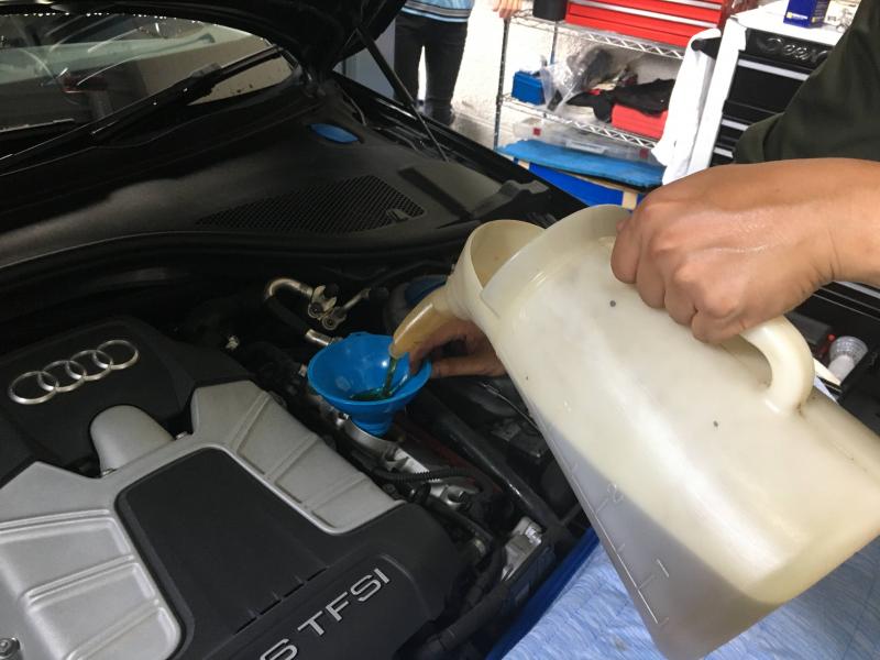 オイルとSOD-1を添加します。