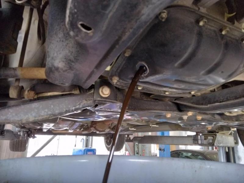 で、オイル交換です。