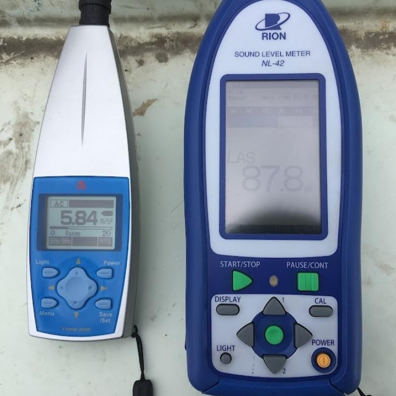 添加前アイドリング500rpm数値
振動値：5.84m/s2
騒音値：87.8dB