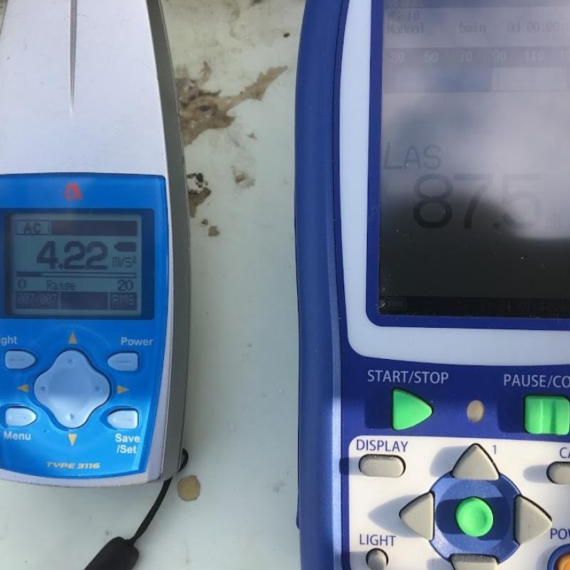 添加後アイドリング500rpm数値
振動値：4.22m/s2
騒音値：87.5dB