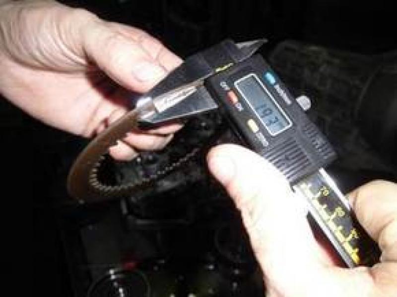 １stクラッチ調査品計測