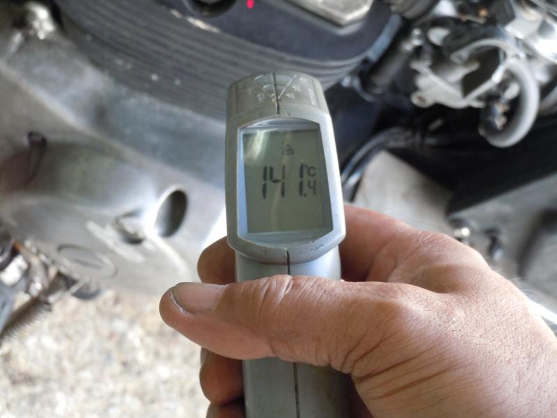 添加後（30分暖気）
ヘッド温度　141.4℃