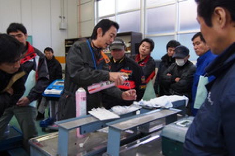 コンタミチェック中