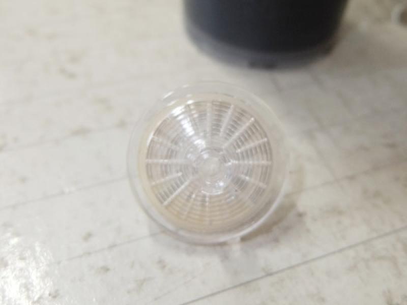 コンタミチェックの結果は消耗度1～2。