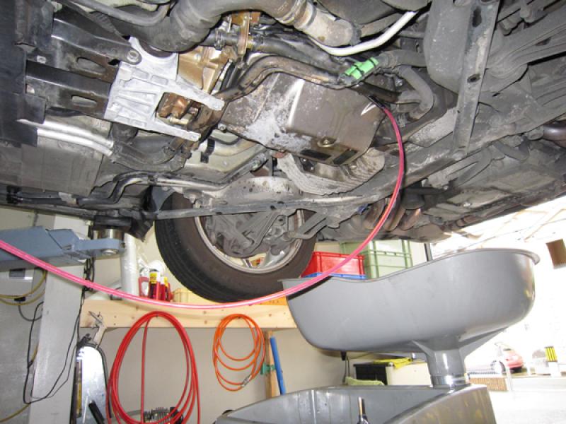 ATF交換後にSOD-1PlusをATF総油量の7％添加しました。