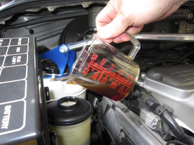 パワステにSOD-1Plus添加（総油量の10％）