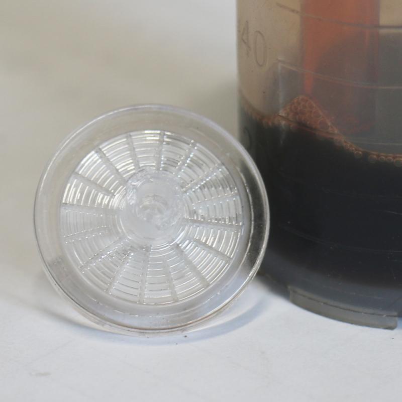 コンタミチェックの結果は消耗度2。
AT内部の消耗が多少みられる状態（ATF交換注意レベル）