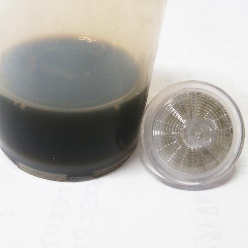 コンタミチェックの結果は消耗度３。ATF交換により滑り等の症状が表面化するリスクがありますが、このままでは摩耗が進む一方です。詳しくはこちらatf