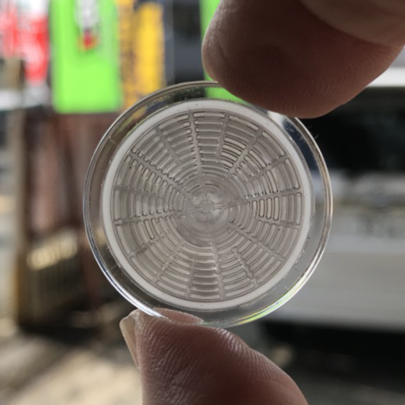 コンタミチェックの結果は消耗度２～３。