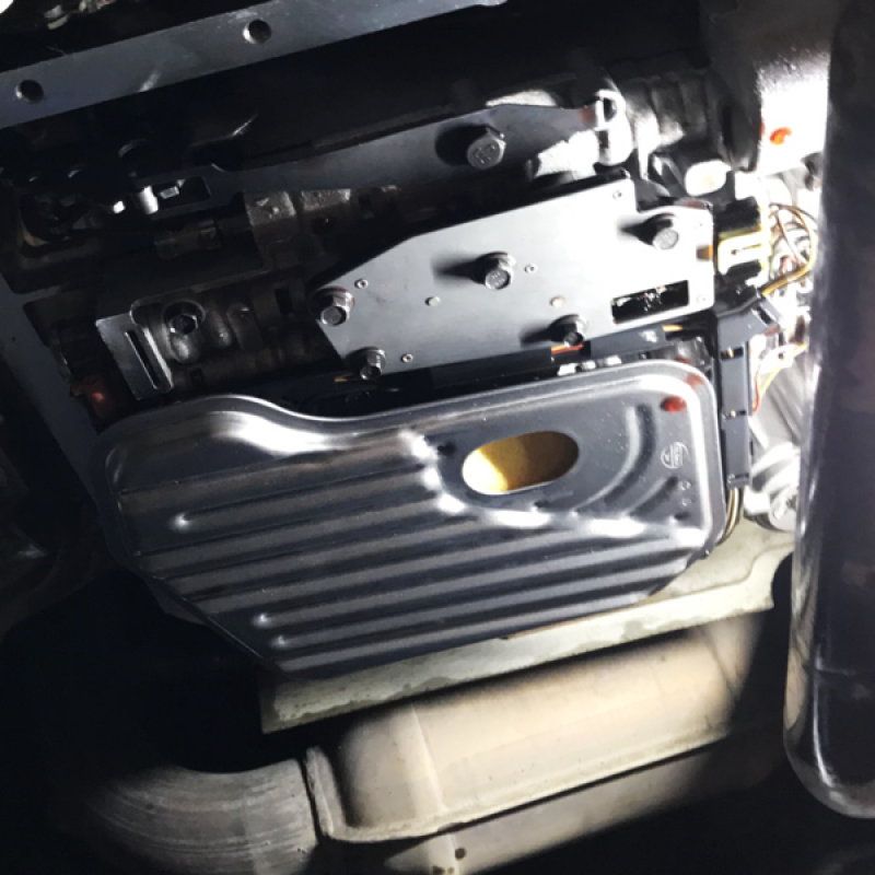 新品のストレーナーを装着。