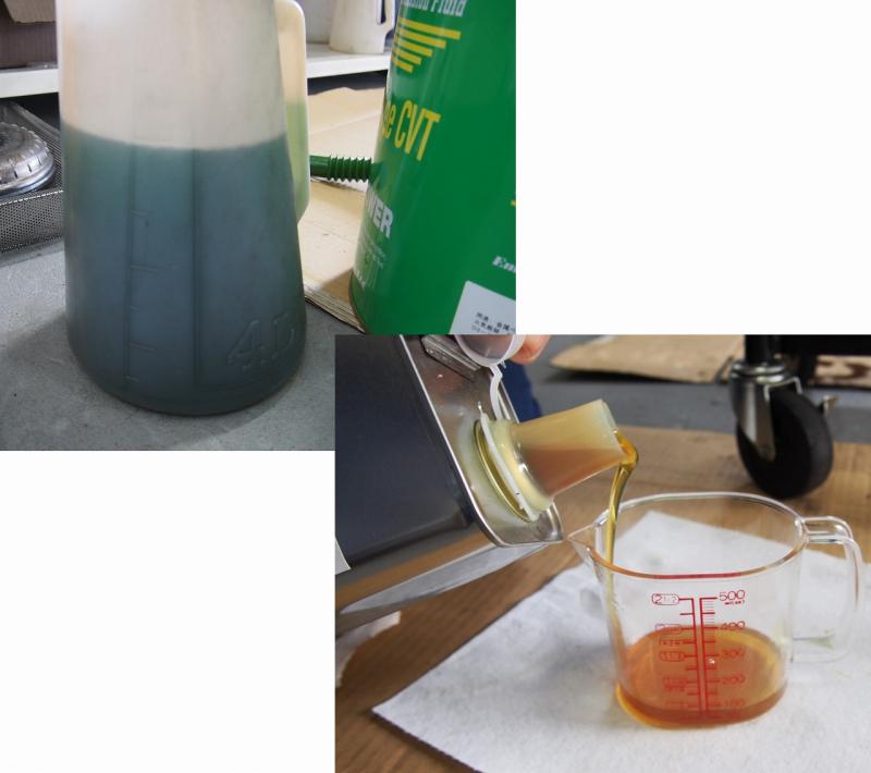 SOD-1PlusとCVTフルードを用意します。