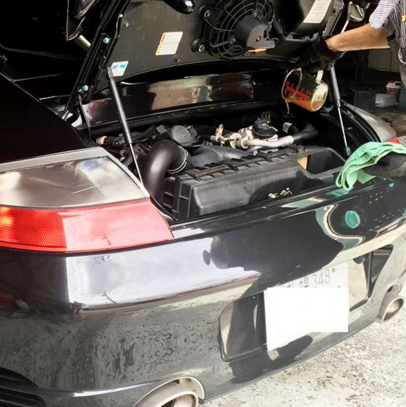 エンジンオイルの交換と一緒にSOD-1Plusを800cc 添加しました。