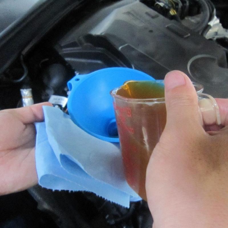 エレメント交換後にSOD-1Plusを添加します。