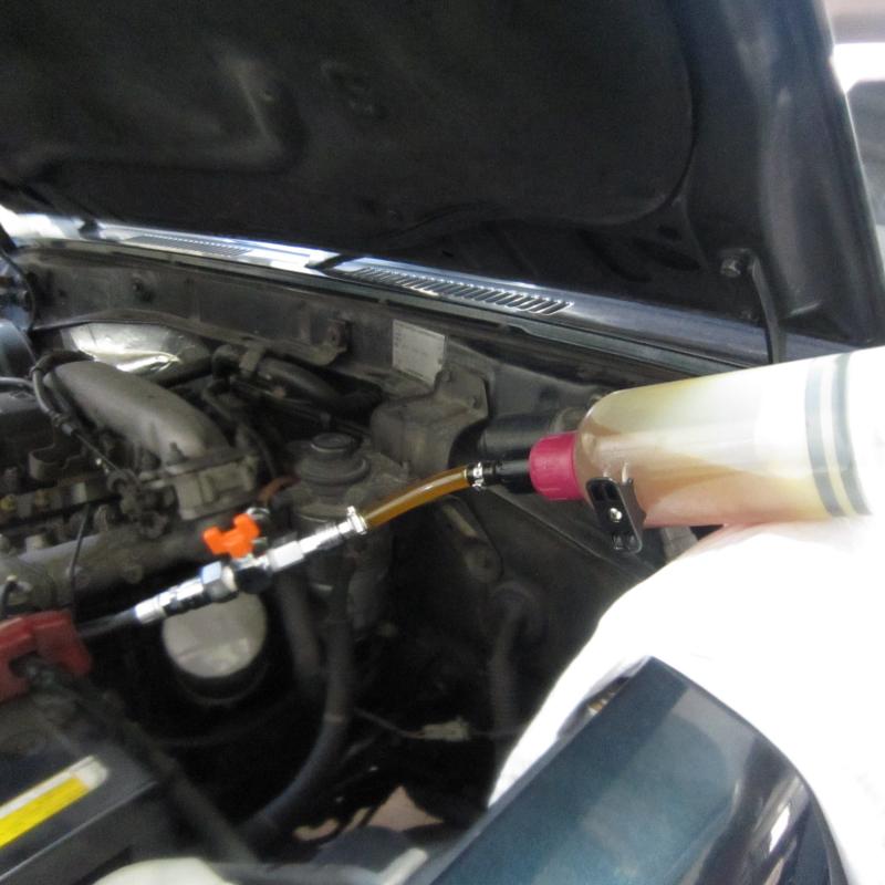 最後に適正量のSOD-1Plusを添加し作業終了です。