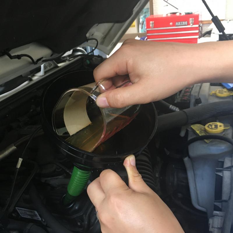 エンジンはSOD-1Plus添加のみ行いました。
