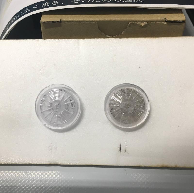 コンタミチェックを実施します。
摩耗度は1～1.5程度でした。