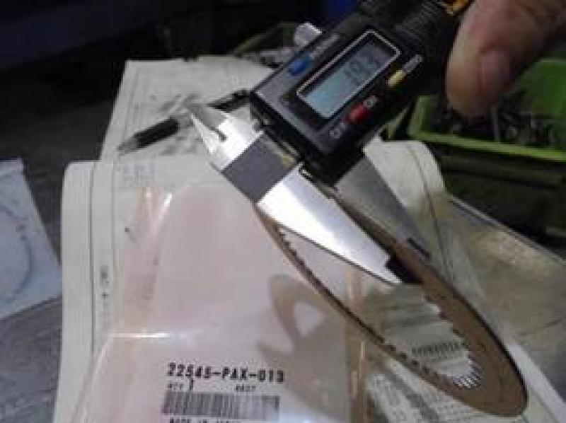 １stクラッチ新品計測