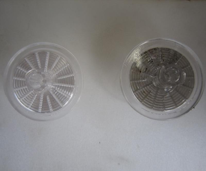 コンタミチェックの結果は消耗度3~4。
摩耗が多い車両だとフルード交換を行うことでトラブルの原因になりますが、SOD-1 Plusを添加することで交換後のトラブルを未然に防ぎます。
