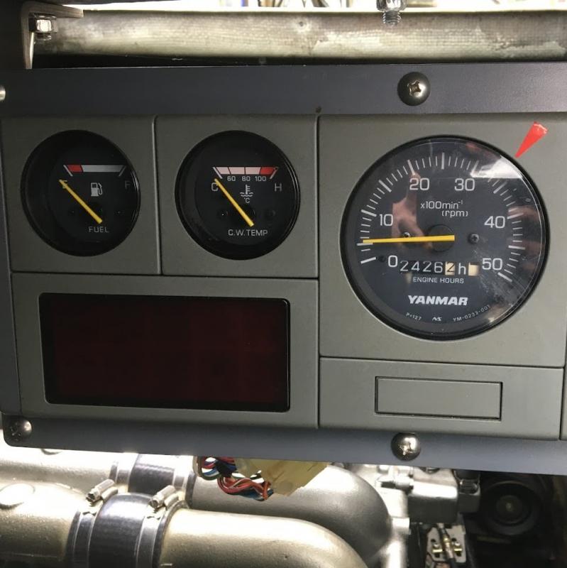 メーター読みで2426h