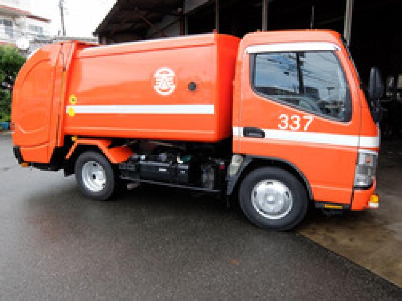 ゴミ収集車① SOD-1Plus添加でDPFランプの点灯サイクルが伸びた