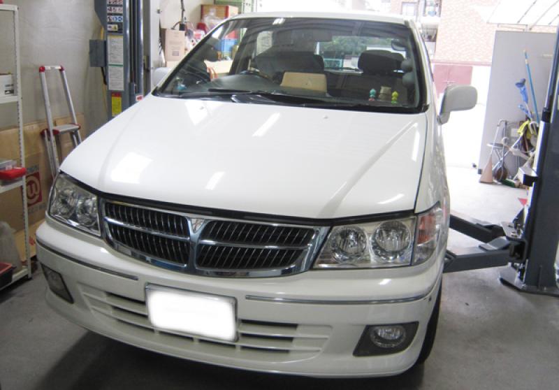 【日産プレサージュ】231,693ｋｍ過走行車 予防整備としてSOD-1Plus添加