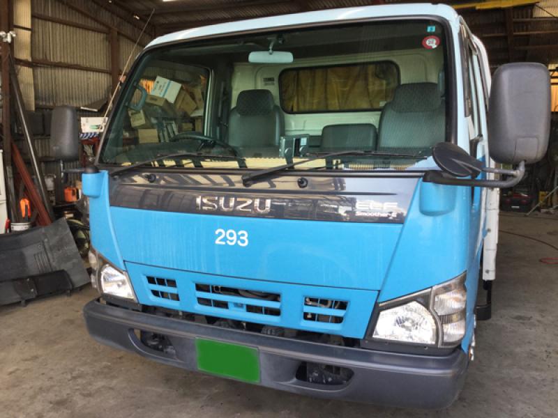 運送会社様【いすゞ】２ｔトラックのオートマチックオイル交換＋SOD-1plus添加