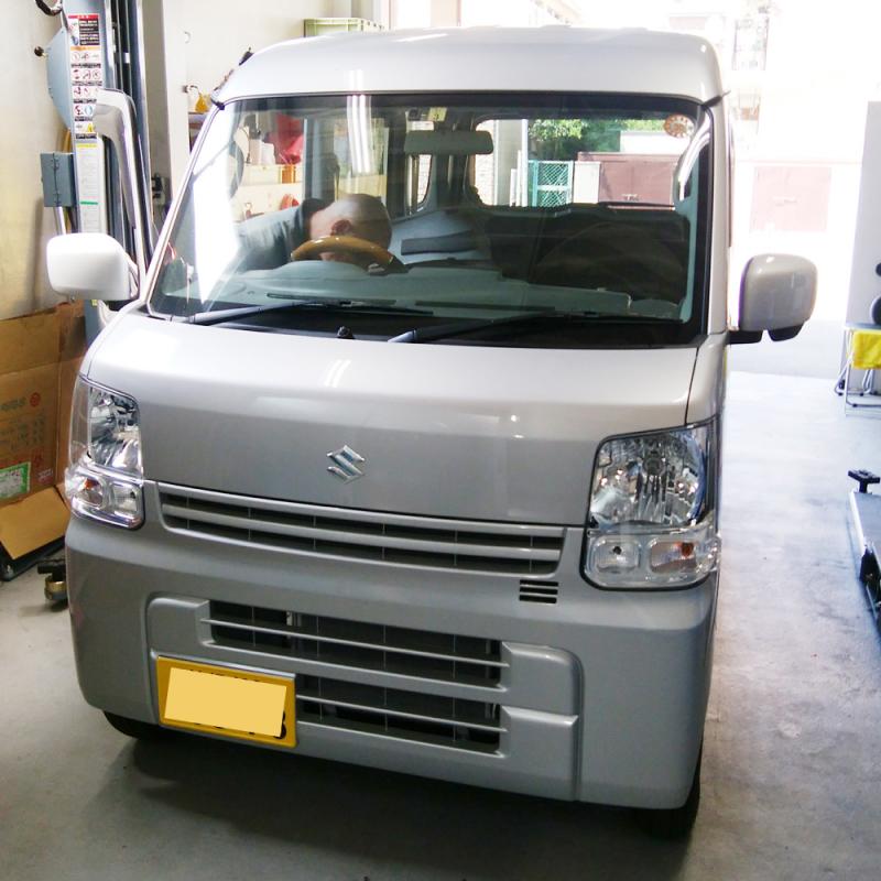 【SUZUKI エブリー】新車購入時に予防目的でSOD-1Plus添加