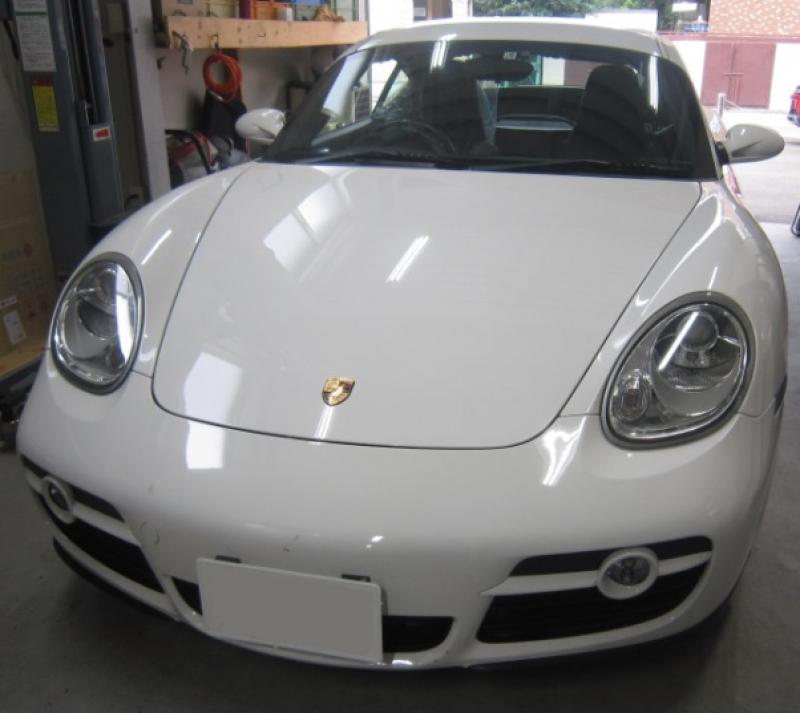 【ポルシェ ケイマン(987)】フルード交換+SOD-1Plus添加で予防整備！