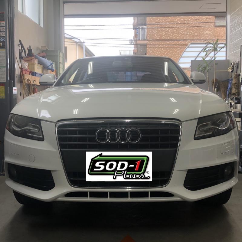 【アウディ A4】CVTフルード交換+SOD-1Plus添加で予防整備