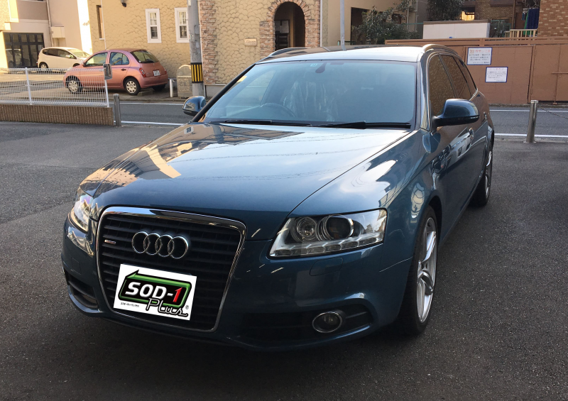 【アウディ A6 AVANT】エンジンオイルに添加で走りが変化！