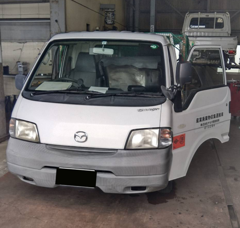 【マツダ ボンゴ】過走行車のEGRを確認!